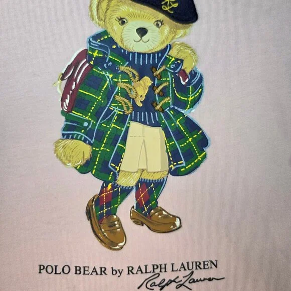 NWT Polo Ralph Lauren Polo Bear Cotton Jersey Tee 2 - Picture 2 of 9